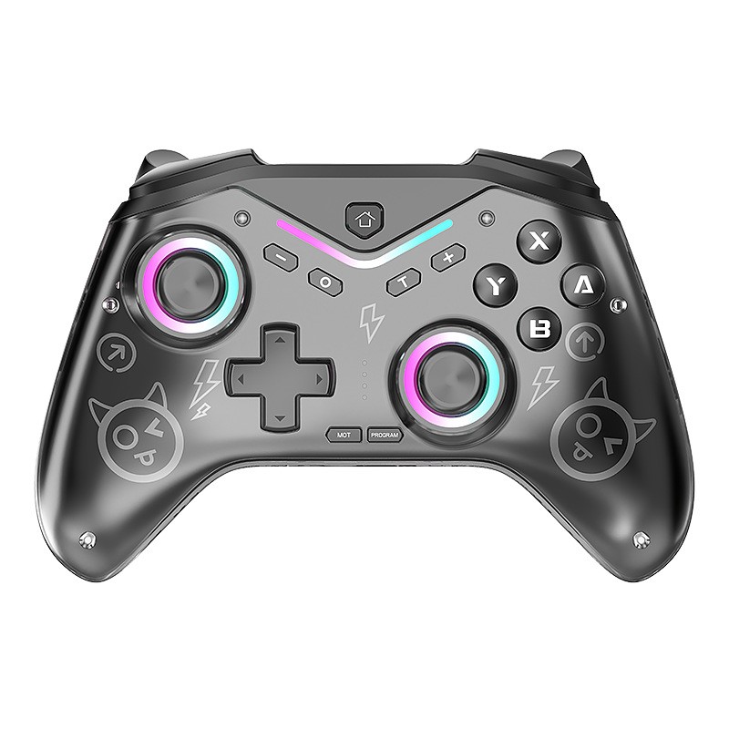 Gamepad tay game Không dây Bluetooth CM619 led RGB cho máy tính, laptop, smartphone, máy tính bảng, máy game hàng nhập khẩu