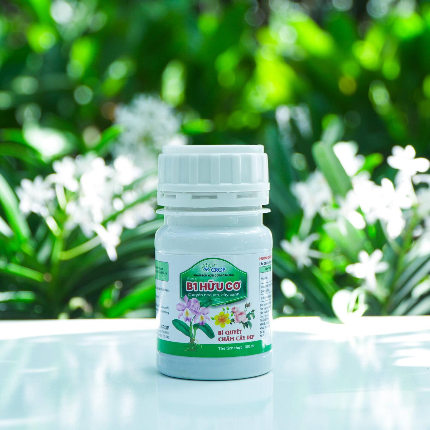 PHÂN BÓN B1 HỮU CƠ CHIẾT XUẤT TỪ TẢO BIỂN CHUYÊN DÙNG CHO LAN, CÂY CẢNH