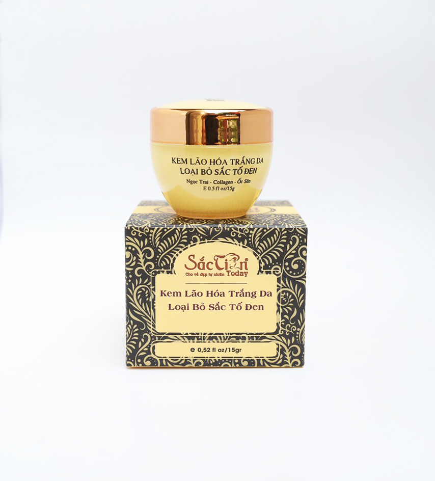 Kem lão hóa trắng da loại bỏ sắc tố đen 15g Sắc Tiên Today (hộp đen)