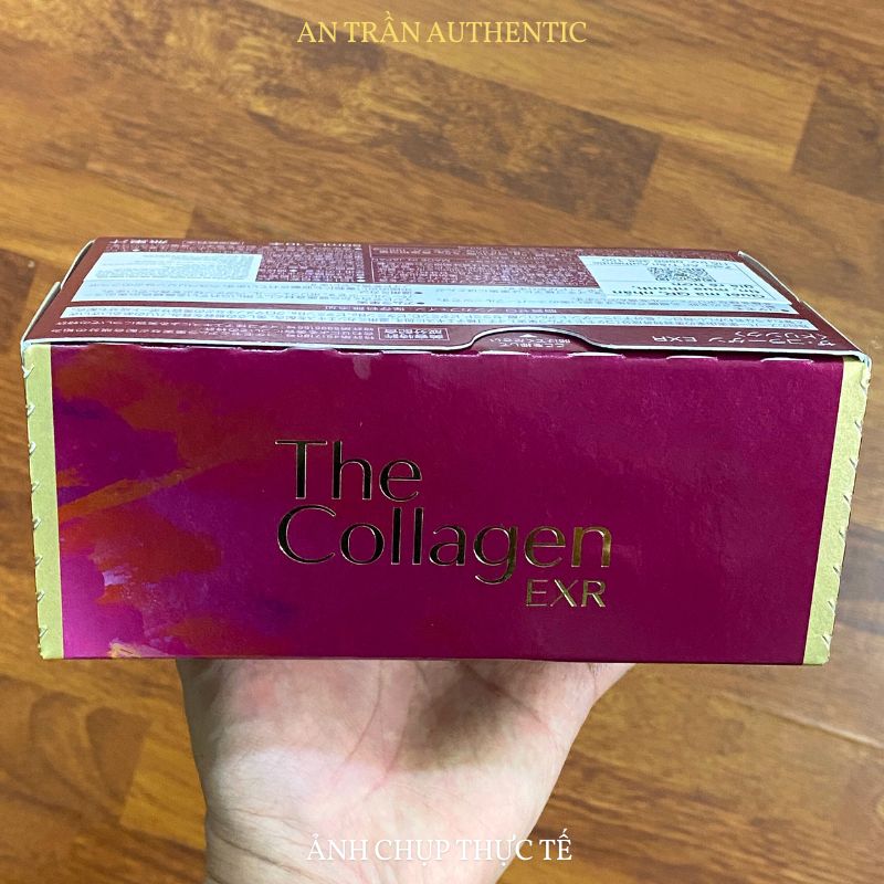 Shiseido The Collagen EXR Nước Uống Bổ Sung Collagen Của Nhật (Hộp 10 Chai Mẫu Mới)- Nhập Khẩu Chính Ngạch Có Tem Phụ Có VAT 