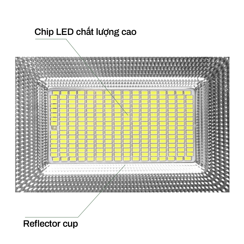 Đèn đường năng lượng mặt trời chính hãng JD6650 tiết kiệm điện, thời gian chiếu sáng đèn lên đến 10-12 giờ/ngày