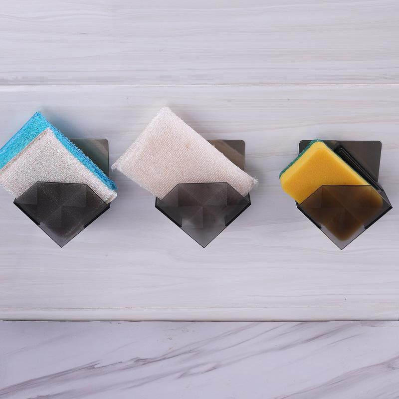 Giá đỡ nhà bếp Giá treo tường Giá treo tường Tự dính, Sure Stuff Scouring Pad tổ chức