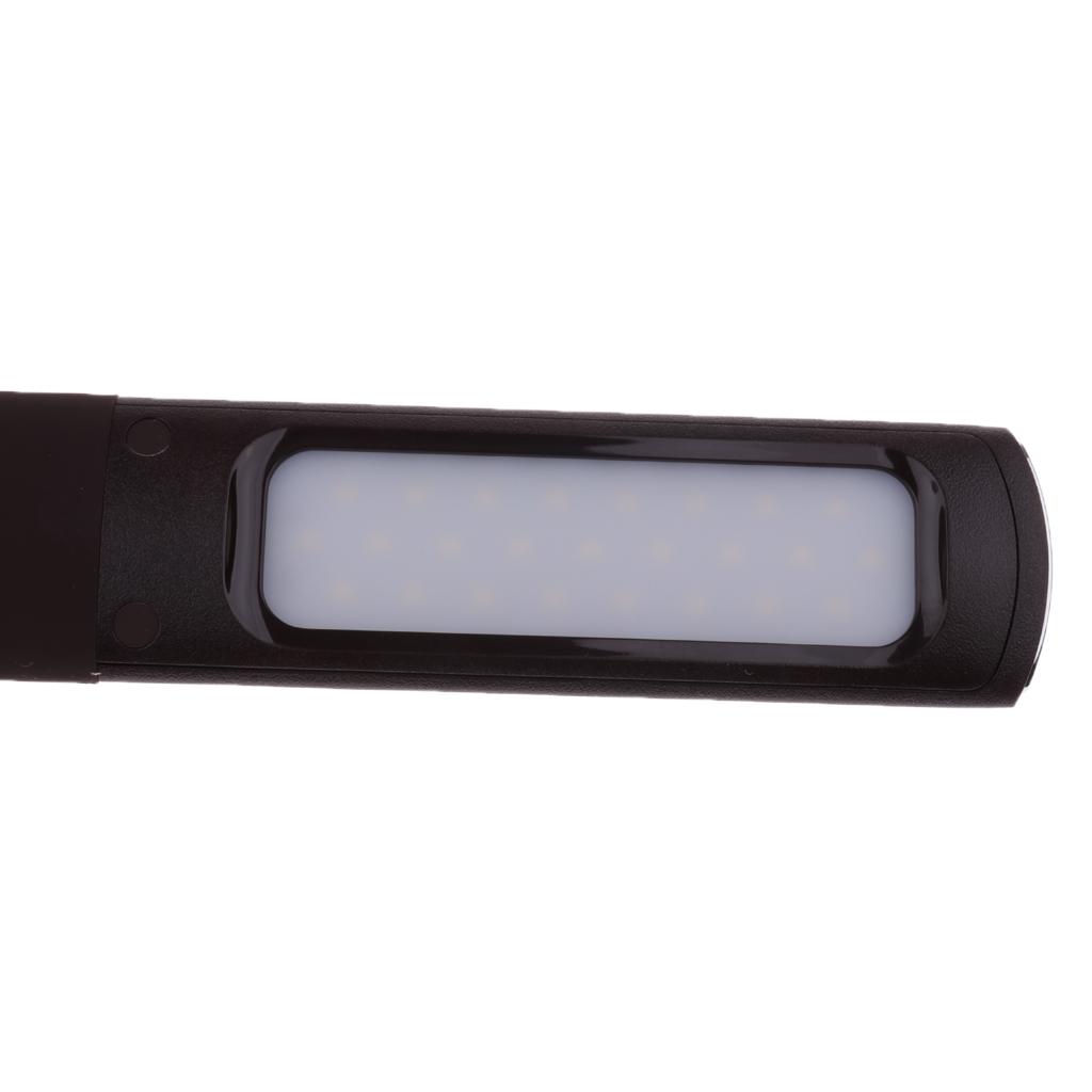 6W Dimmable LED Desk Lamp Display Alarm Clock Office Desk Lamp Flexible