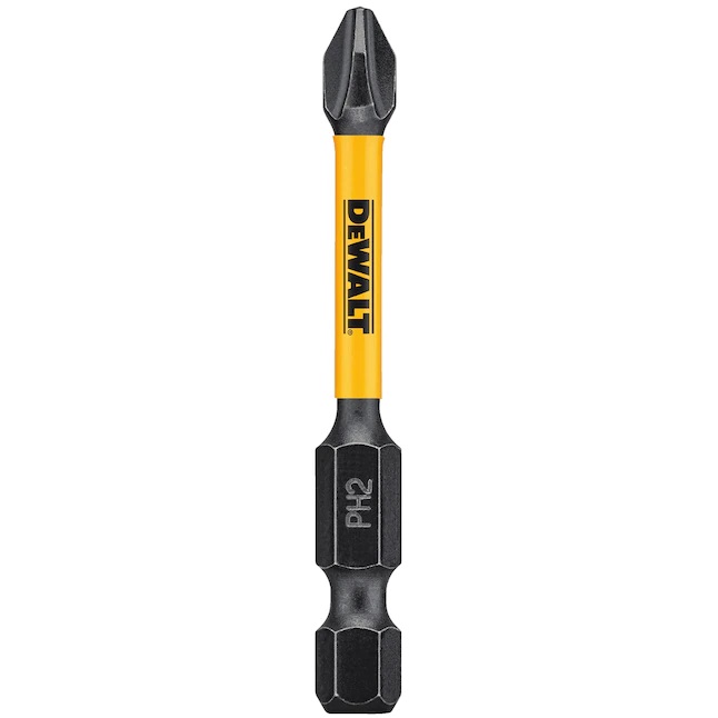 BỘ 5 MŨI VÍT DEWALT PH2 58mm FLEXTORQ CHUÔI LỤC GIÁC DWA2PH2IR5-Z - CHÍNH HÃNG