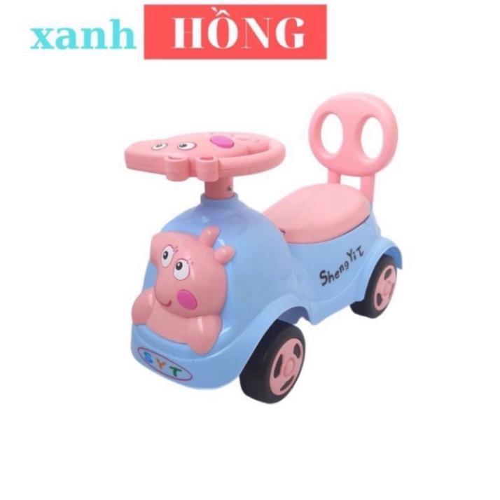 XE CHÒI CHÂN HEO PEPPA, XE CHÒI CHÂN THỎ CUTE CHO BÉ YÊU. - HEO TRẮNG XANH