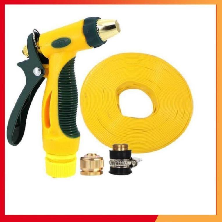Bộ dây vòi xịt nước rửa xe, tưới cây tăng áp 3 lần,loại 20M 206317