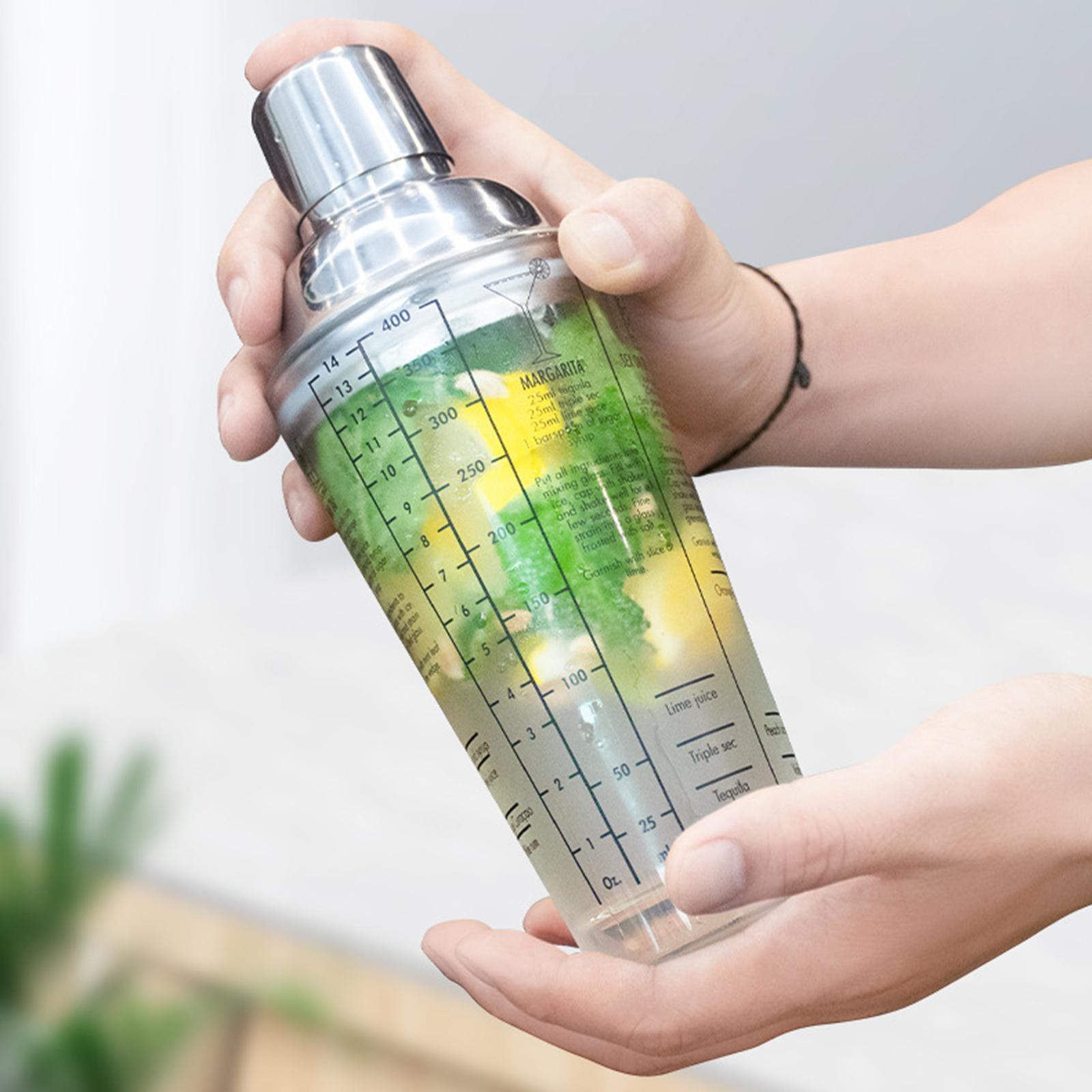 Cocktail shaker Drink Mixing Cold Resistance clear for Home A