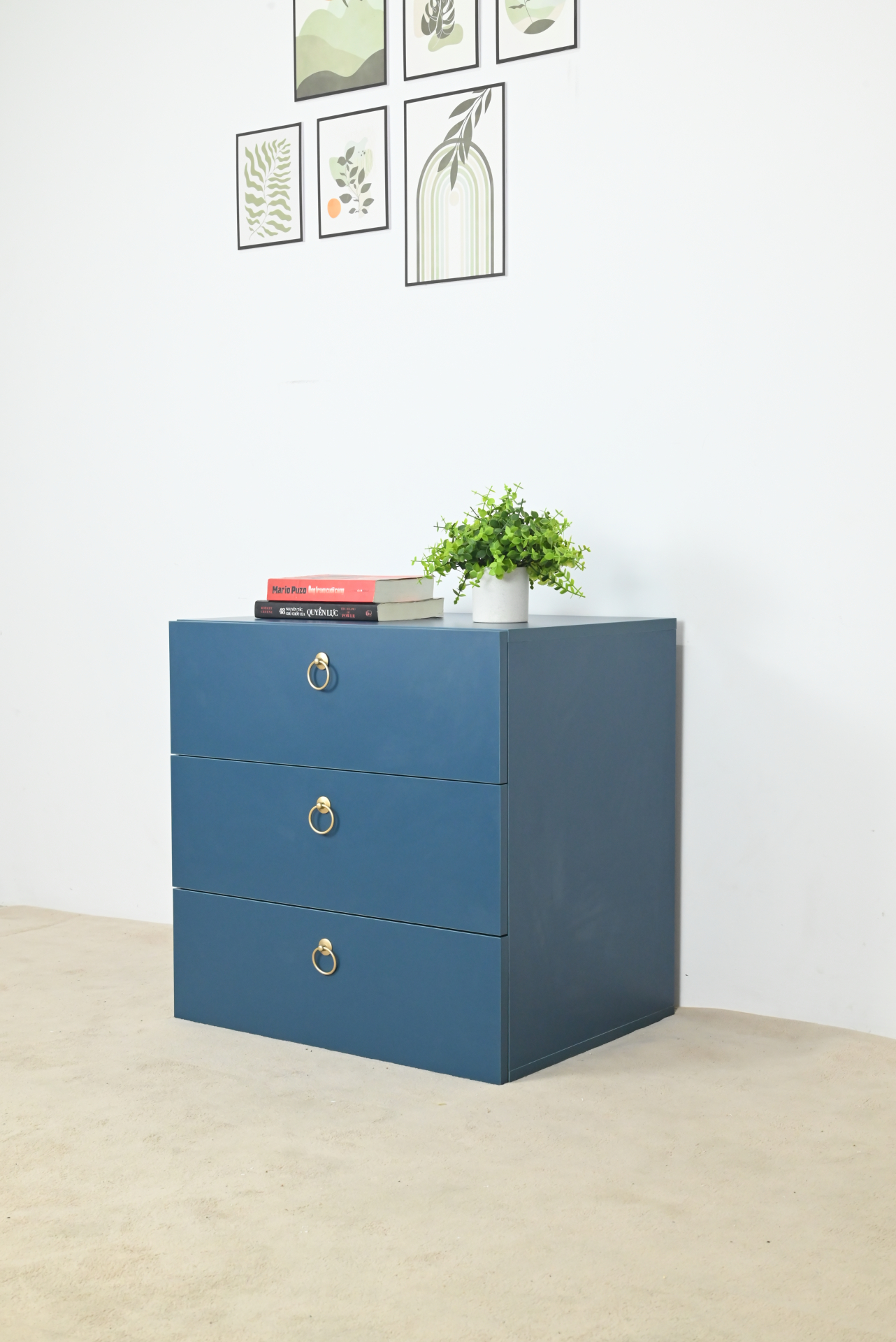 [Happy Home Furniture] WESLEY, Tủ đựng đồ 3 ngăn kéo ,  60cm x 45cm x 60cm ( DxRxC), THK_043
