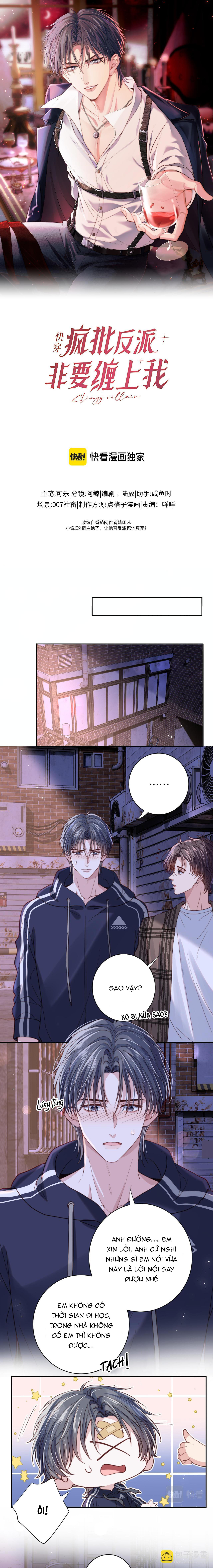 xuyên nhanh : nhân vật phản diện cứ quấn lấy tôi chapter 10 1