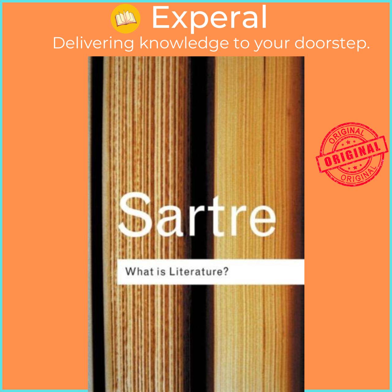 Sách - What is Literature? by Jean-Paul Sartre (UK edition, paperback)