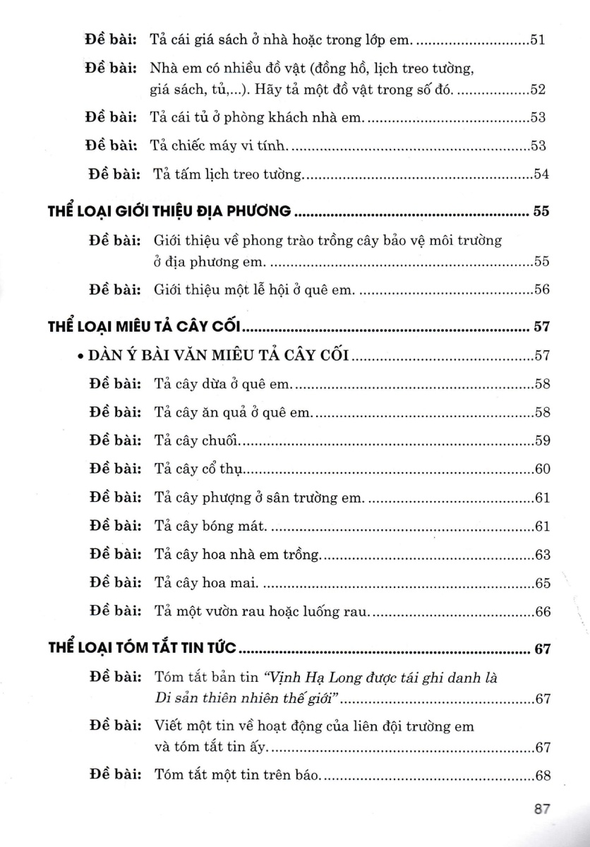 Những Bài Làm Văn Hay 4  _HA