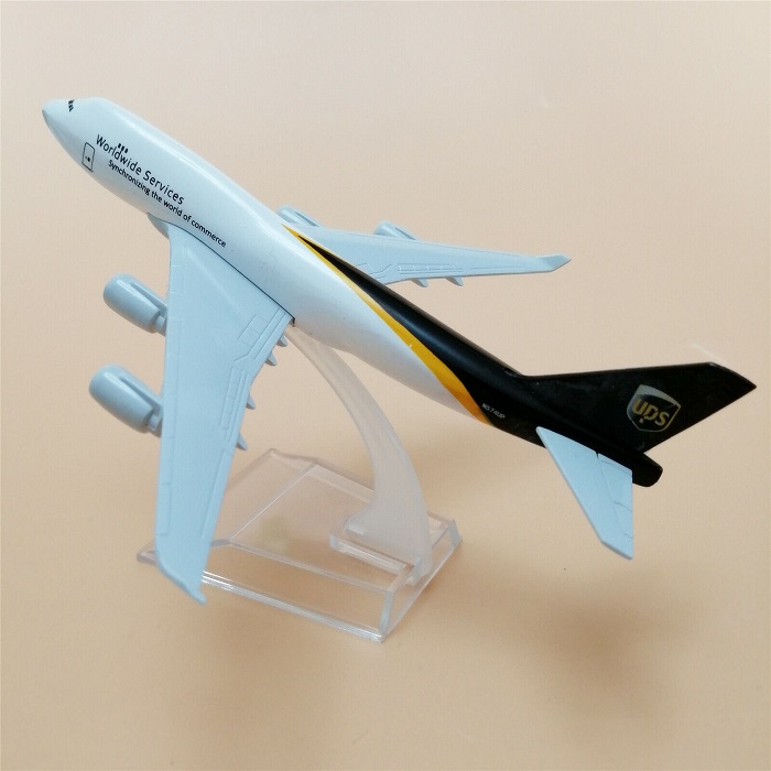 Mô hình máy bay B747 Worldwide Services 16cm