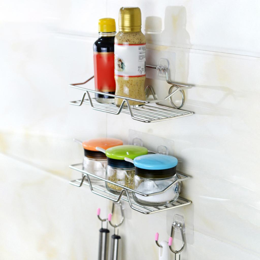 Adhesive Corner Shower Caddy No Drilling Tidy for  Organizer Storage no