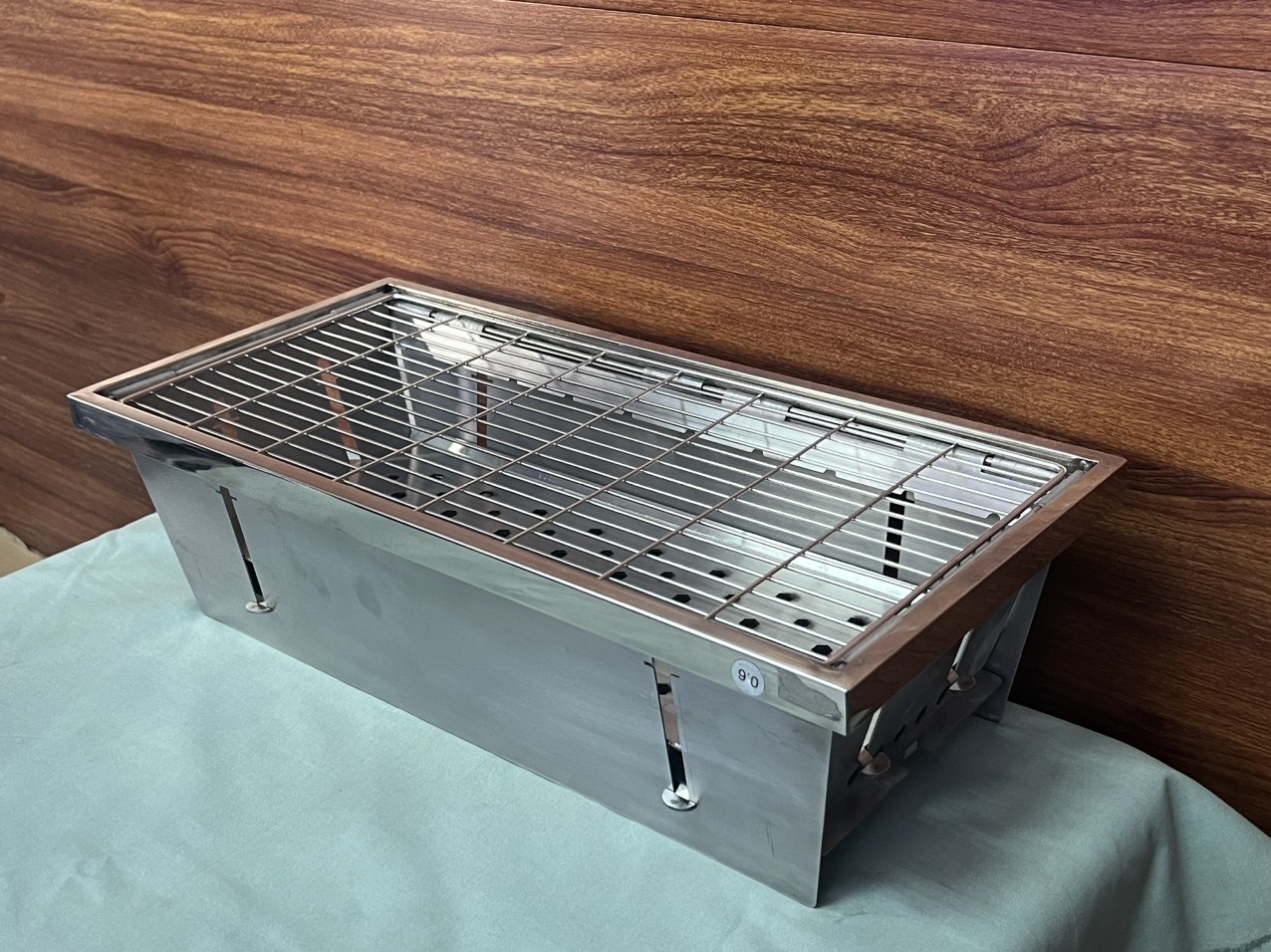 Bếp Nướng Xếp, Tiện Dụng, Inox 304 Siêu Bền, Inox Chịu Nhiệt, Thiết Kế Nhỏ Gọn, Phù Hợp Đi Dã Ngoại