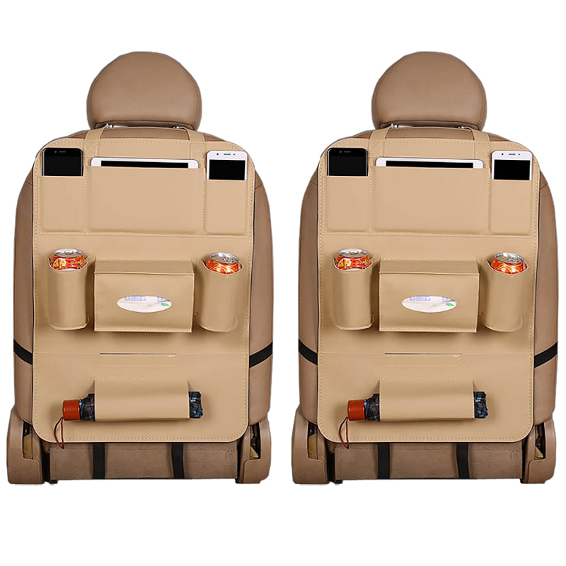 Bộ 2 Túi Đựng Đồ Lưng Ghế Ô Tô Da Cao Cấp YE-136