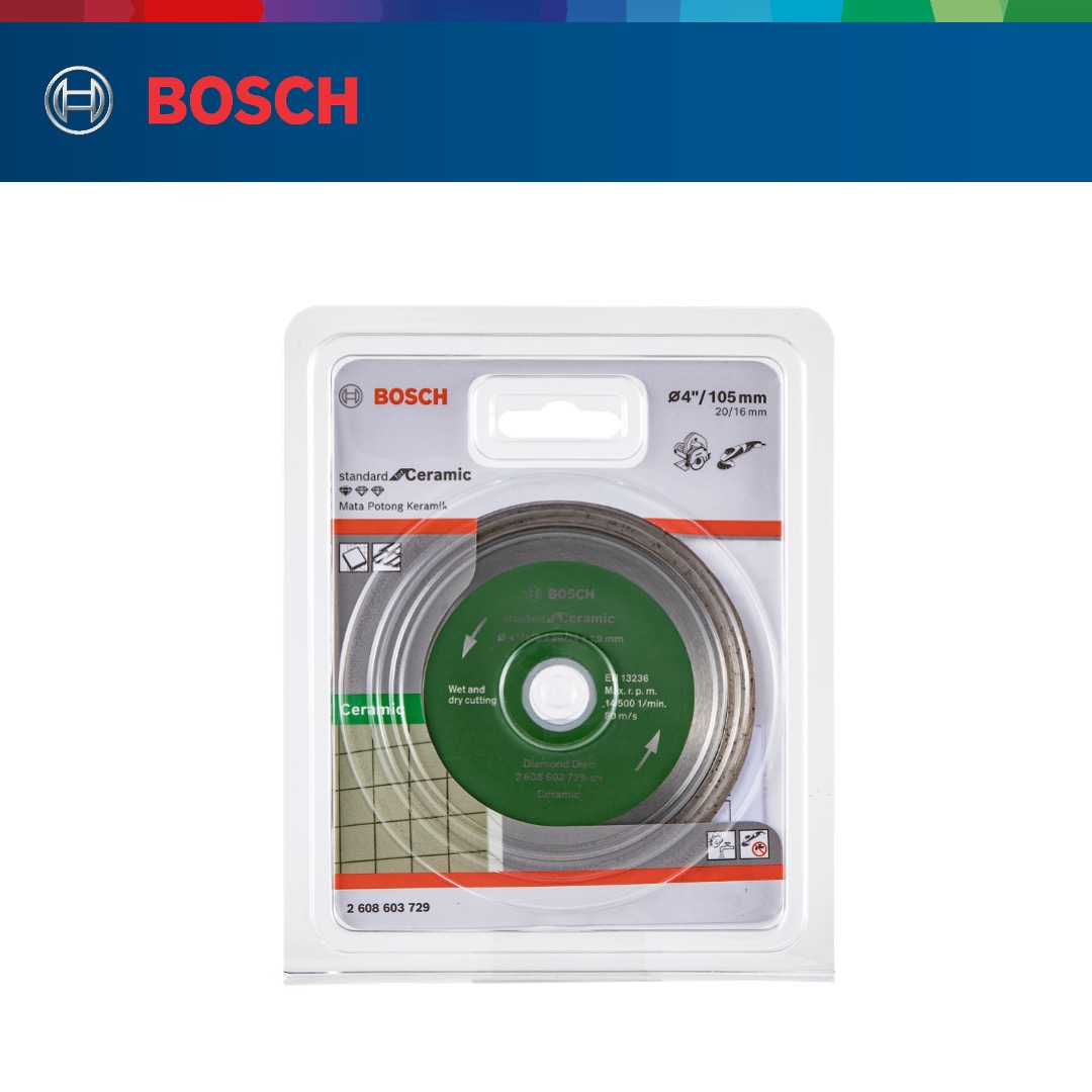 Đĩa cắt kim cương Bosch 105x20/16mm gạch