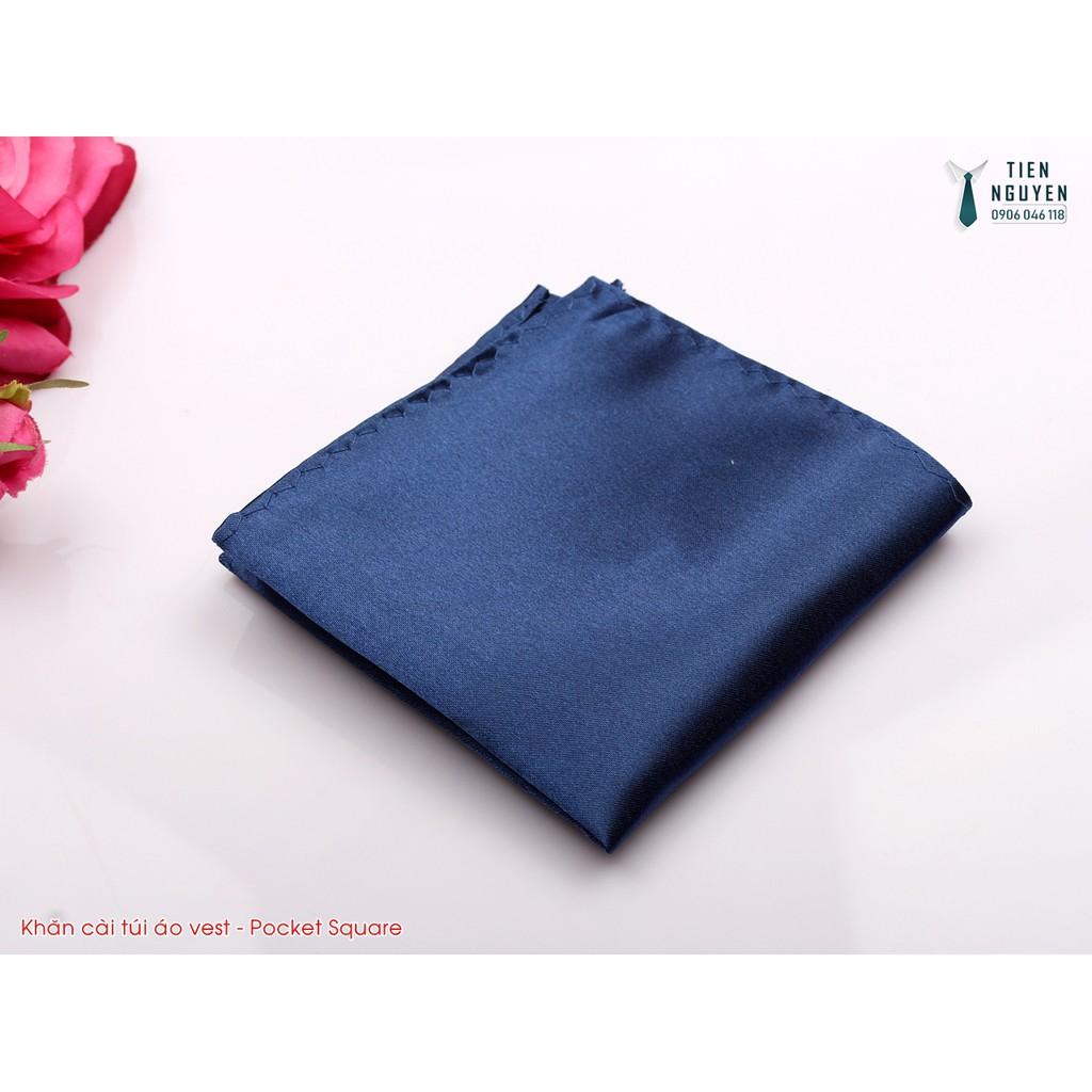 Khăn Cài Túi Áo Vest - Pocket Square - Phụ Kiện Cài Áo trơn màu