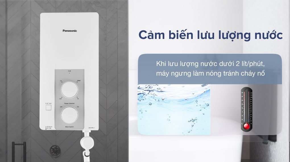 Máy nước nóng trực tiếp Panasonic 4500W DH-4RL1VW - Hàng Chính Hãng - Chỉ Giao TPHCM
