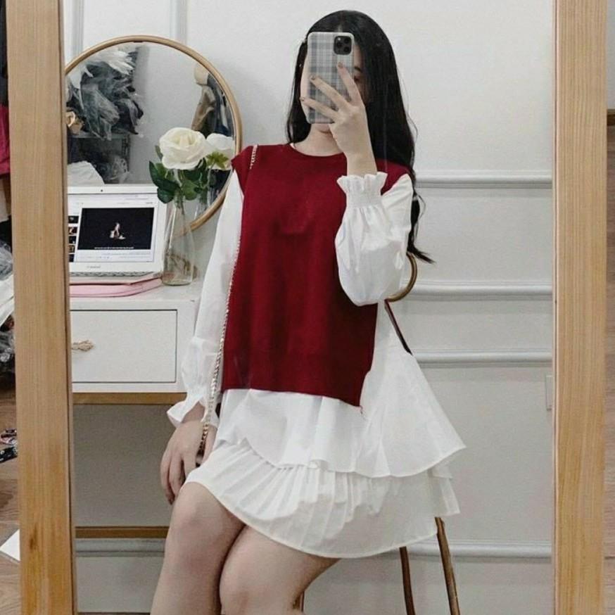 Áo bầu đẹp kiểu Hàn Quốc
