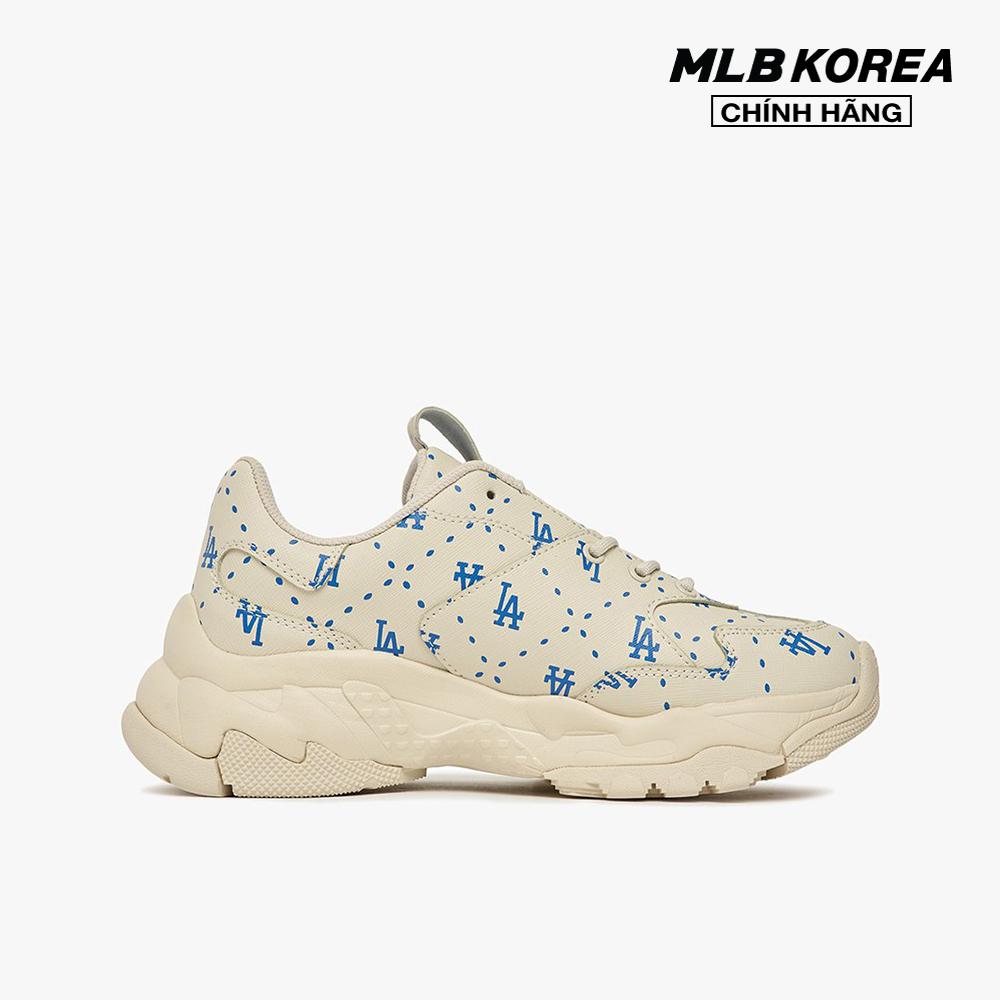 MLB - Giày sneakers unisex cổ thấp Big Ball Chunky Saffiano Diamond Monogram 3ASHMS13N