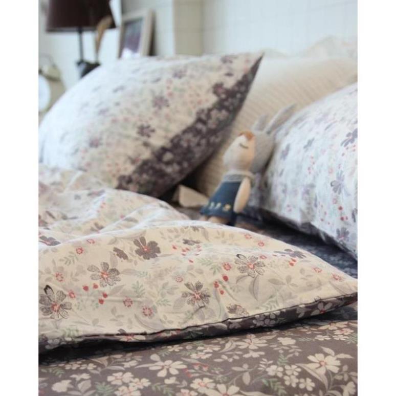 Bộ chăn ga gối Cotton Living 100% Chăn ga gối đủ size giường nệm