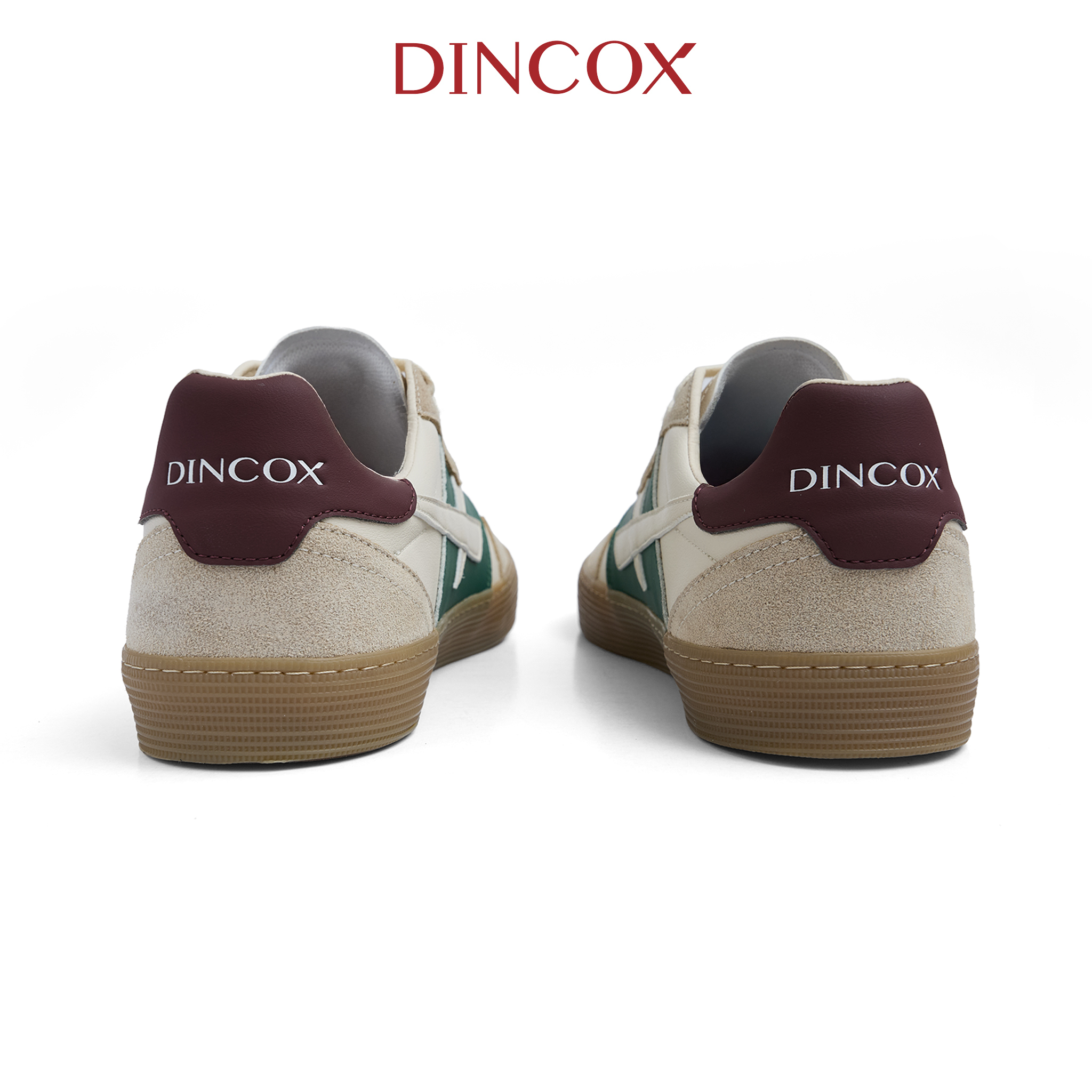 [NEW ARRIVAL] Giày Sneaker Nam Nữ DC48 URBAN MOSS Dincox Shoes Đế Bằng - Da phối Suede Cao Cấp