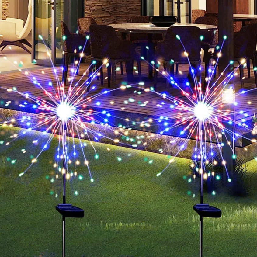 Đèn LED Hoa Năng Lượng Mặt Trời – Trang Trí Sân Vườn, Ban Công, Quán Cafe &amp; Giáng Sinh Lung Linh
