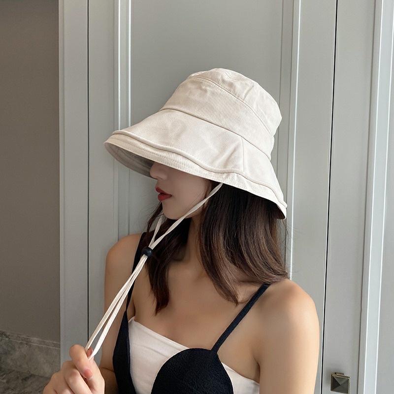 Mũ vải cụp dây rút tiện dụng chống nắng tốt (FH11