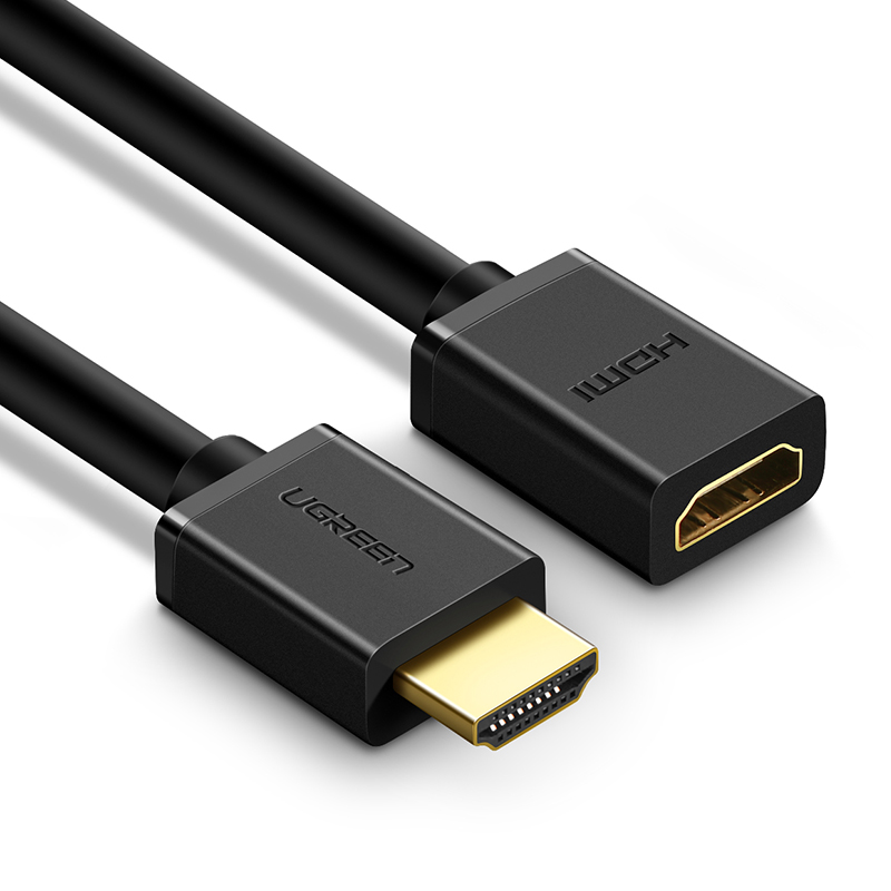 Dây nối dài HDMI 1.4 thuần đồng 19+1 Dài 3M UGREEN HD107 10145 - Hàng chính hãng