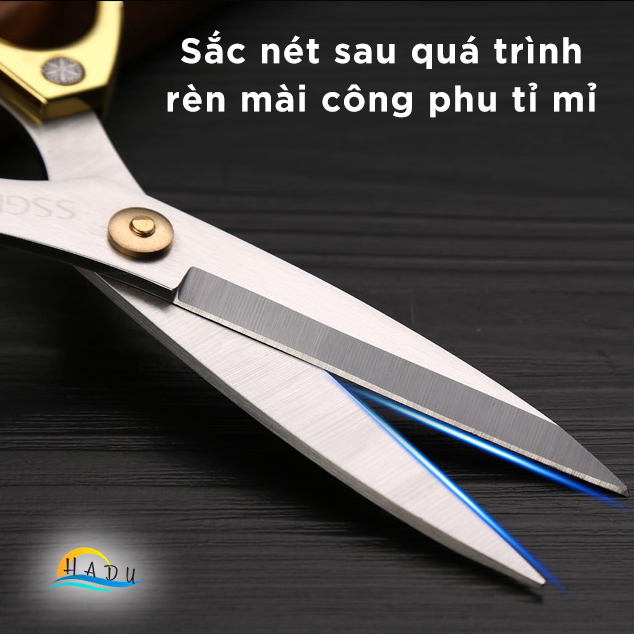 Kéo Cắt Gà Và Thực Phẩm Nhà Bếp Inox Đa Năng Cao Cấp Đạt Chất Lượng Đức SSGP