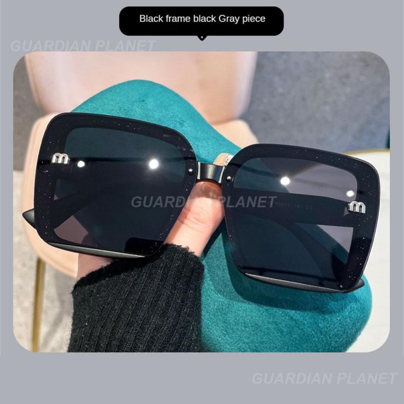 Kính mặt trời phân cực kính mắt vuông Color: Gray Box Gradient