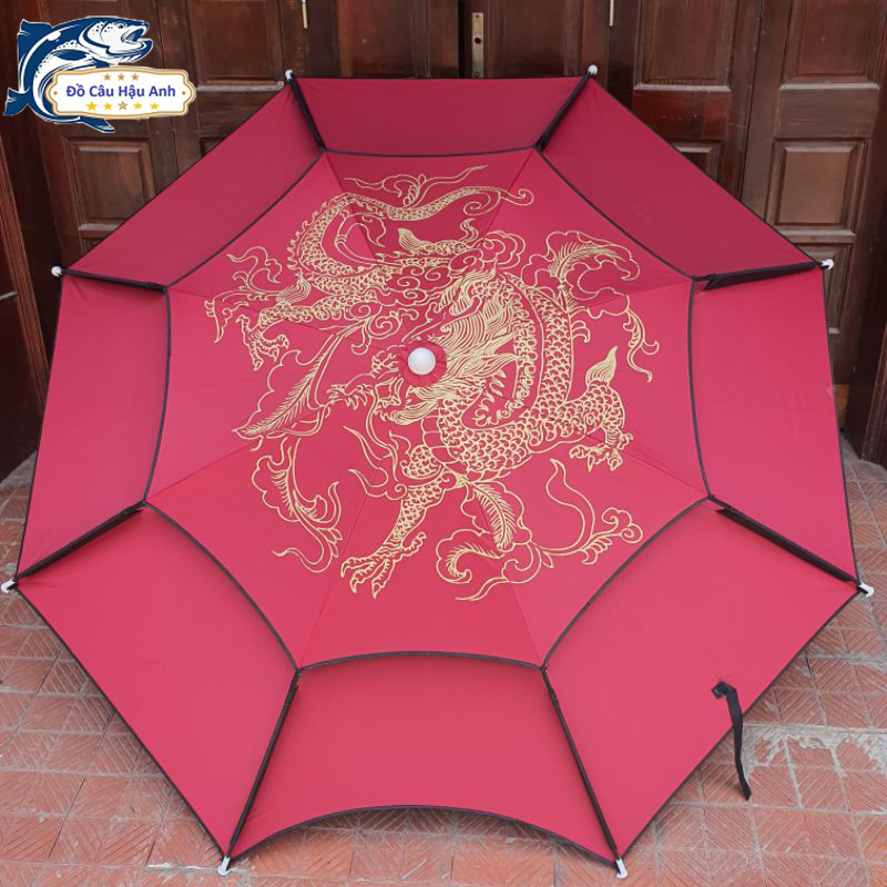Ô Câu Cá Kim Long Che Nắng Che Mưa Dù Câu Cá 2 Tầng Cao Cấp KK31