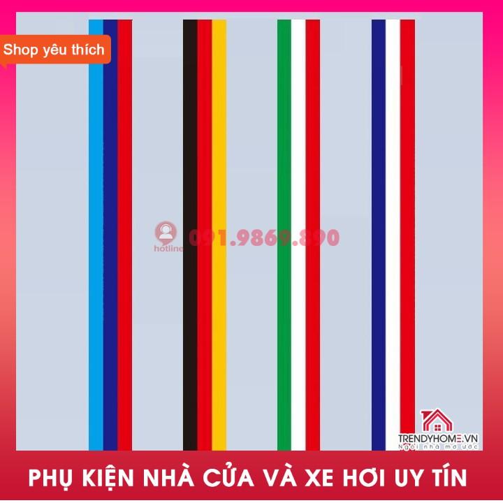 ️FLASH SALE️ decal dán xe thể thao phong cách BMW M sport, cờ ý, đức, pháp, loại cao cấp độ bền cao - Ý *1m