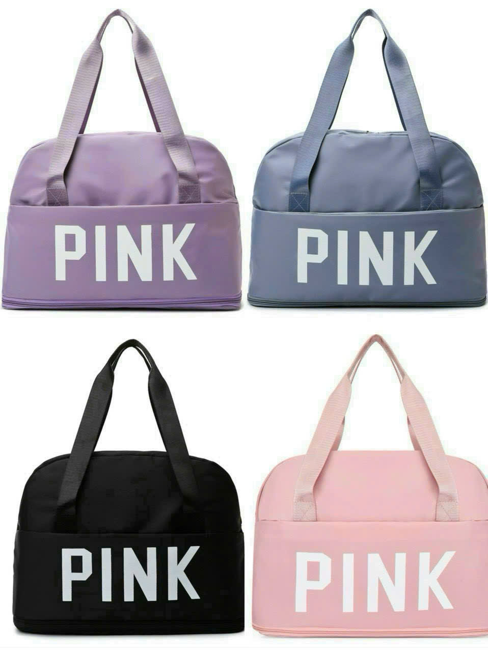 Túi Xách Du Lịch Cỡ Lớn 2 Tầng PINK, Túi Đa Năng Nam Nữ Sang Chảnh, Size To Đựng Nhiều Đồ - HÀNG CHÍNH HÃNG MINIIN