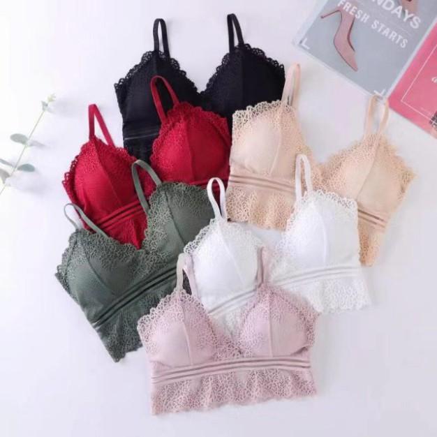 Áo Ngực Scoptop Nữ. Áo Lót Bra Ren Lưng Khoét Hở Chữ U Hàng Chuẩn Shop