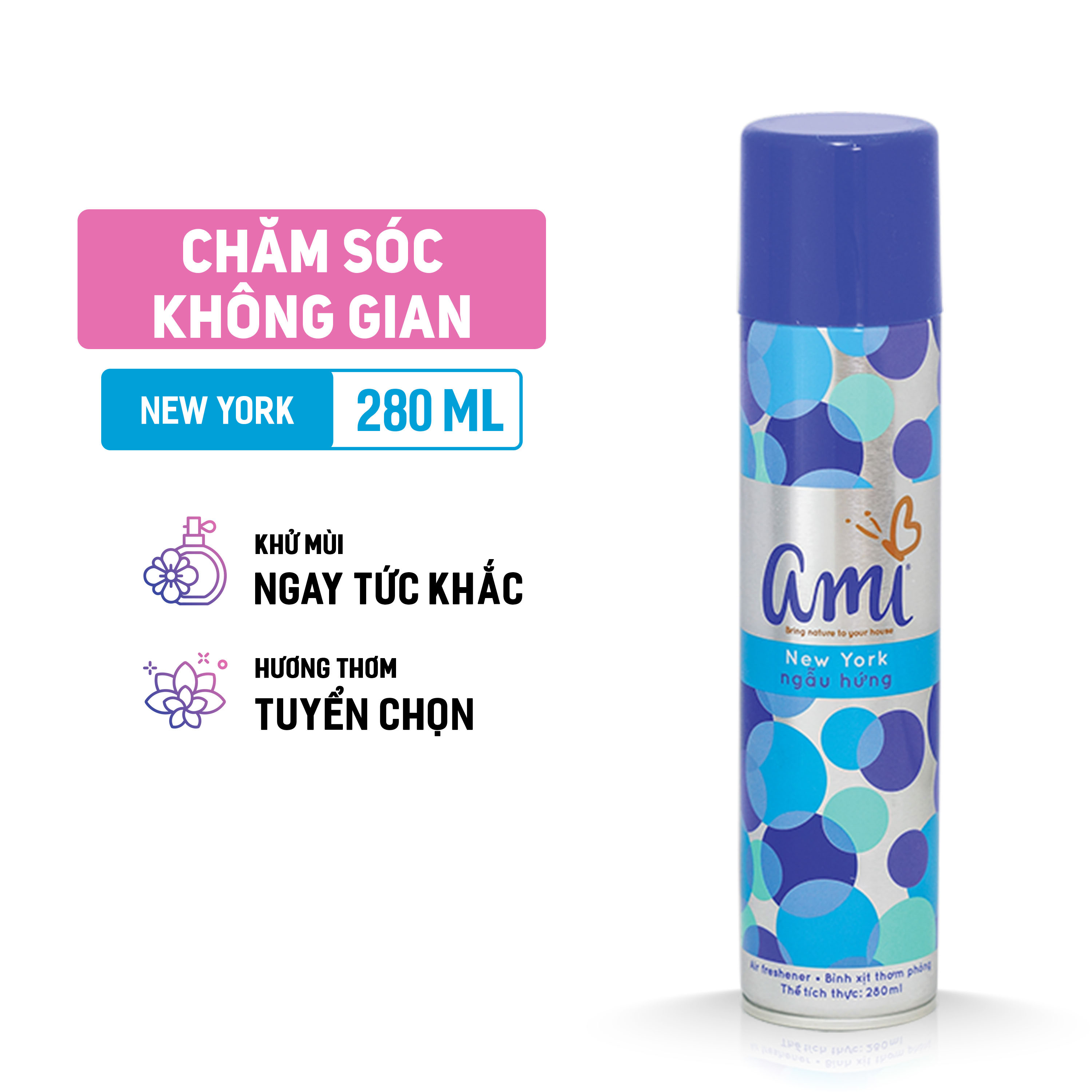 Xịt phòng Ami Chai 280ml