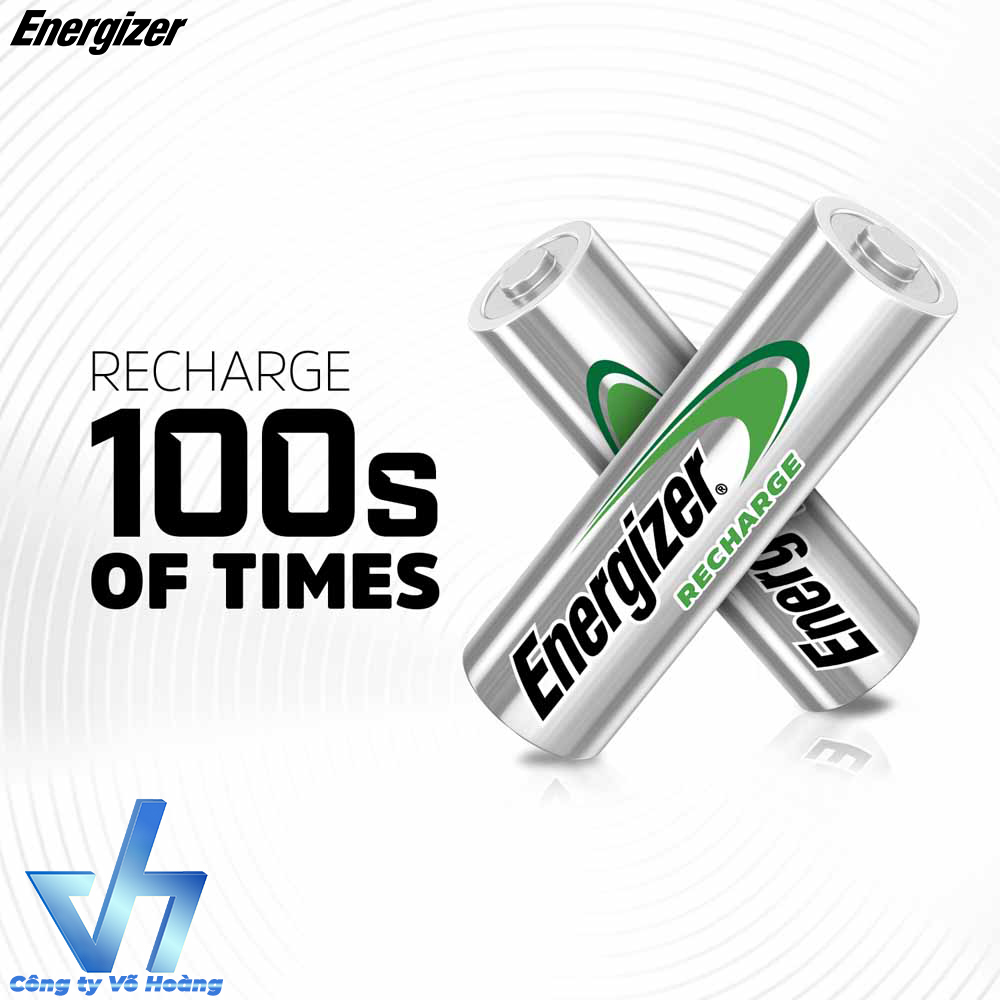 Pin Sạc AA 2000mAh NH15 Power Plus RP2 Energizer NH15 RP2 (Mẫu mới)