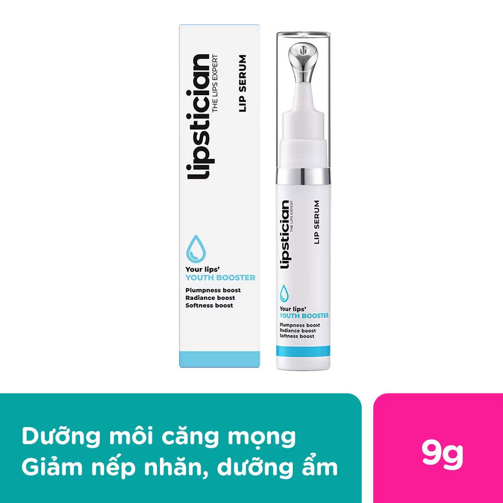 Serum Dưỡng Môi Lipstician Lip Serum Youth Booster Giúp Môi Căng Mọng & Giảm Nếp Nhăn 9g