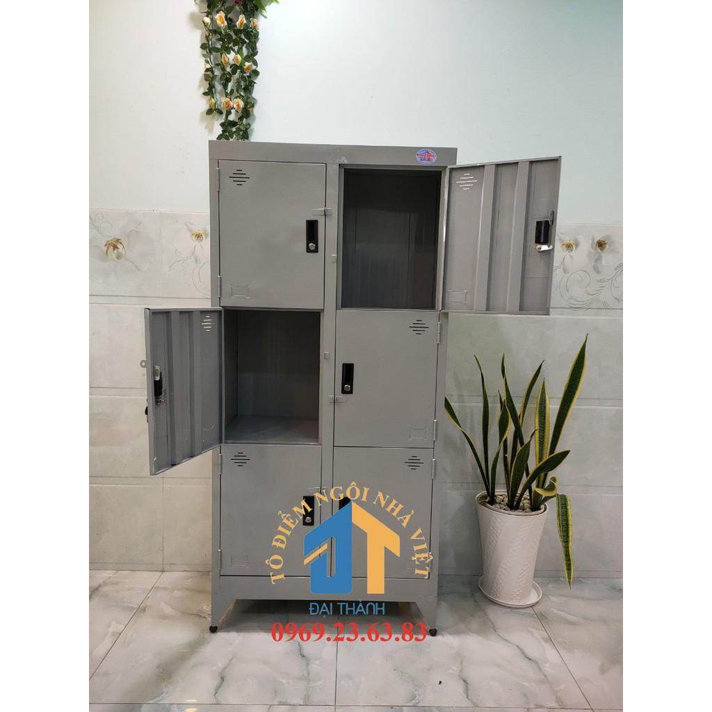 Tủ hồ sơ văn phòng 6 cửa cao 1m8 Đại Thành