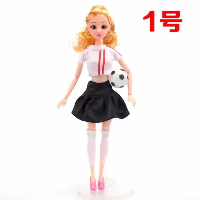 Combo 2 bộ trang phục cho búp bê barbie