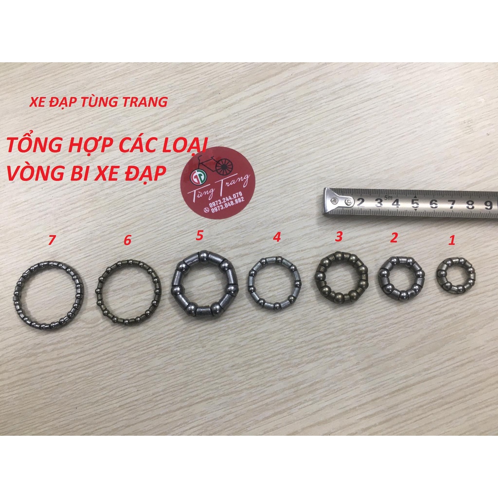 Vòng bi xe đạp các loại  trên thị trường chi tiết TỔNG HỢP A - z