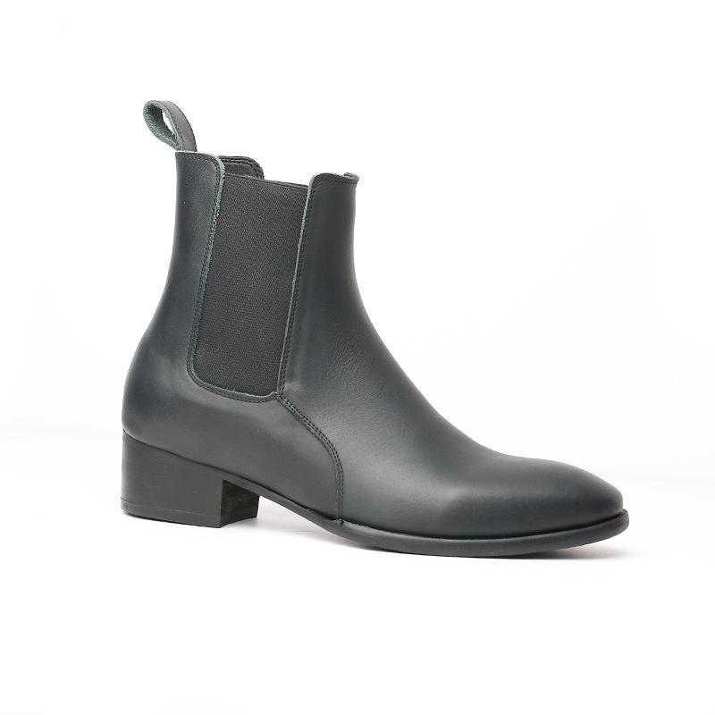 Giày Da Nam Chelsea Boot Mới Ra Mắt AG0163, giày da bò nguyên tấm, thoáng khí êm chân (Ảnh thật hàng cực đẹp