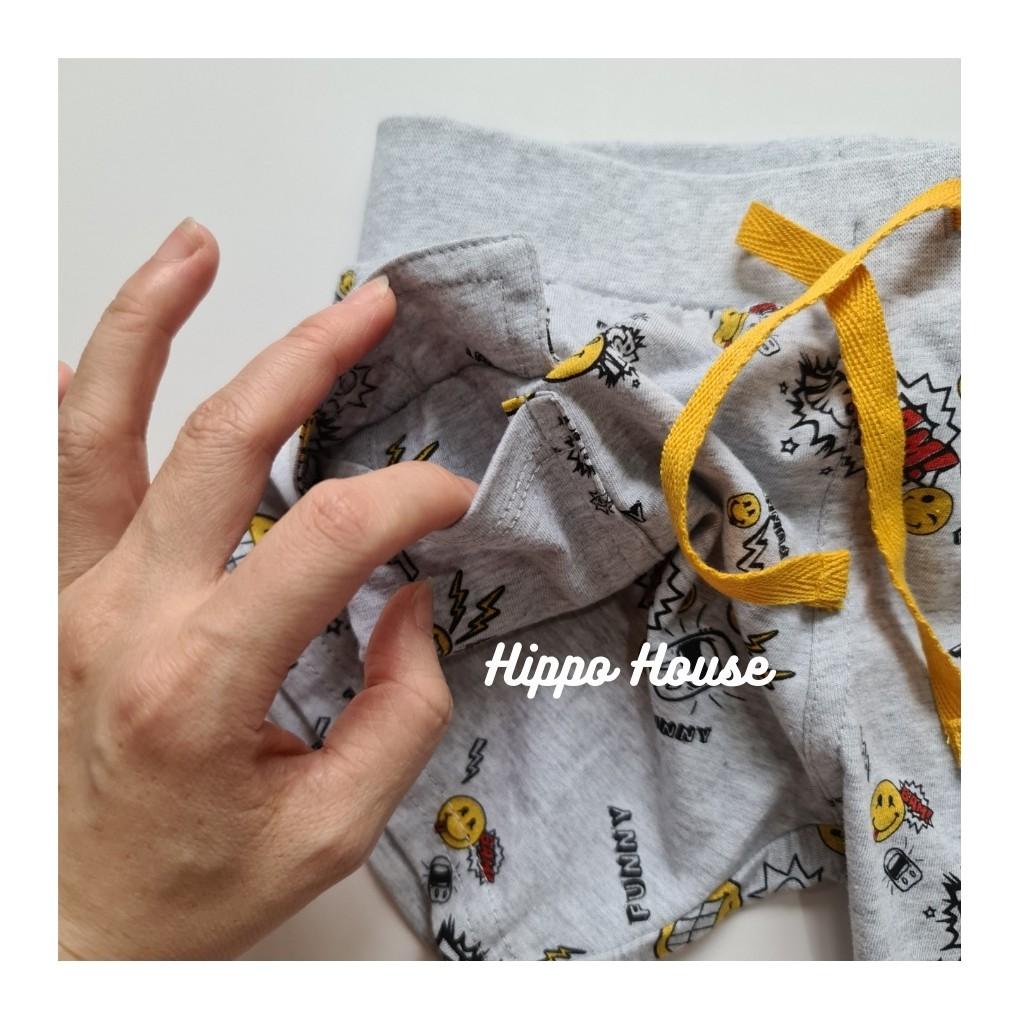 Quần Short Đùi Bé Trai Túi Hộp size nhí Chất Cotton Hoạ Tiết Mềm Mát