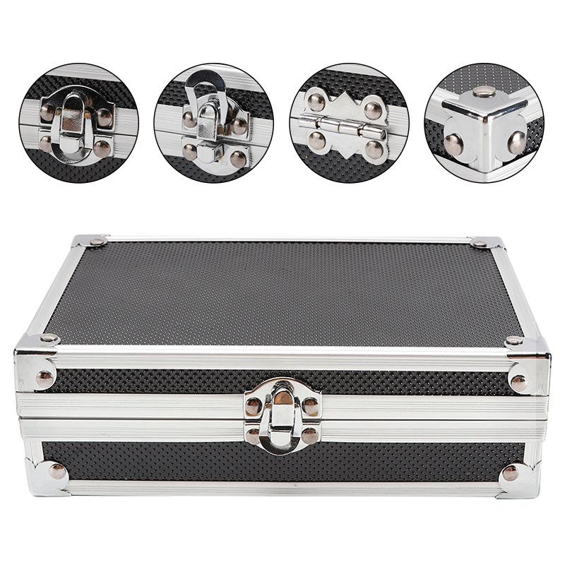 Combo tẩu thuốc gỗ lào bằng gỗ mun kèm hộp đựng và phụ kiện sang trọng DH-508V