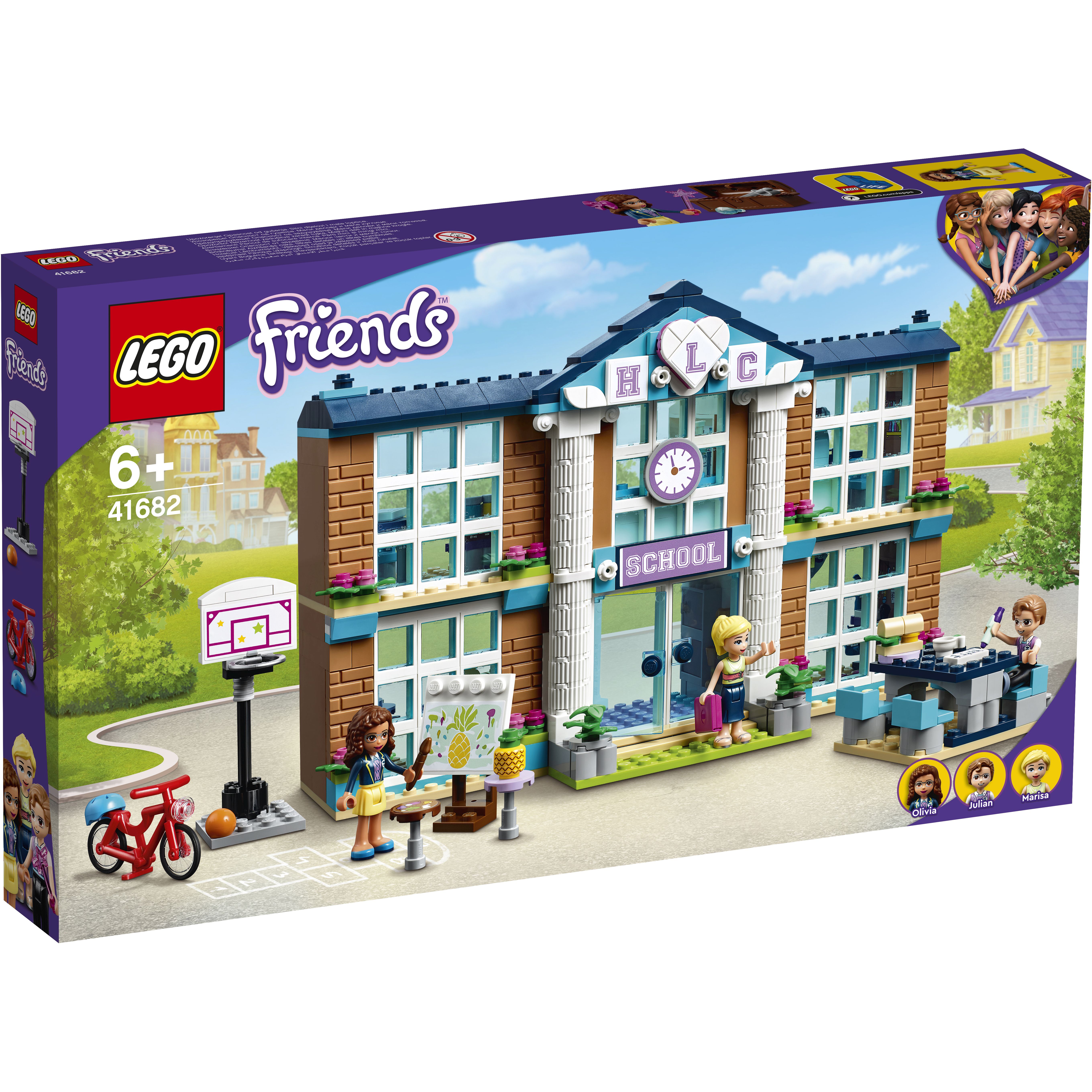 LEGO Friends 41682 Trường học thành phố Heartlake (605 chi tiết)