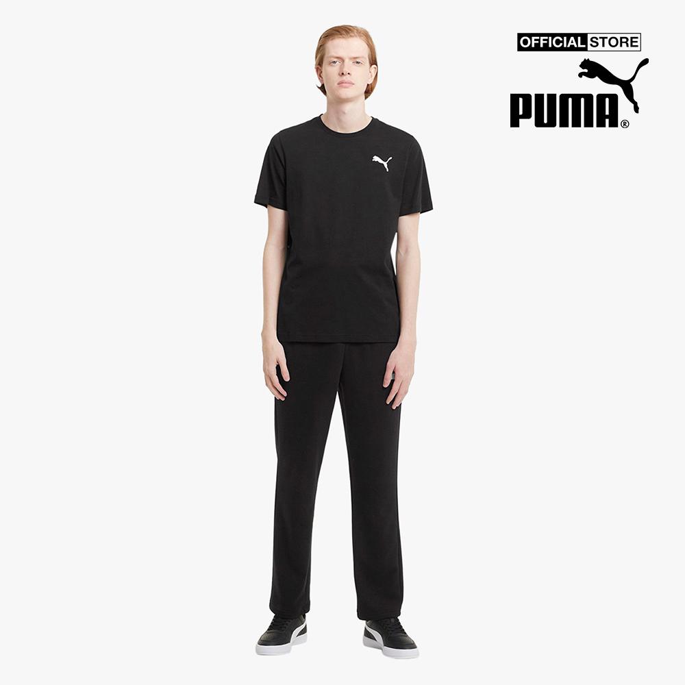 PUMA - Áo thun thể thao nam ngắn tay Essentials Small Logo Train 586668