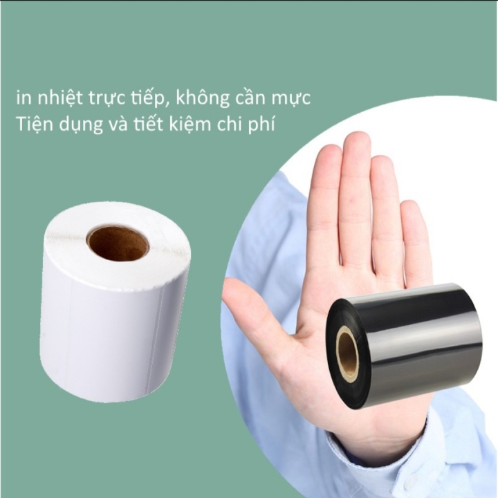 Giấy In Nhiệt In Đơn Hàng A7 70x100mm Cuộn