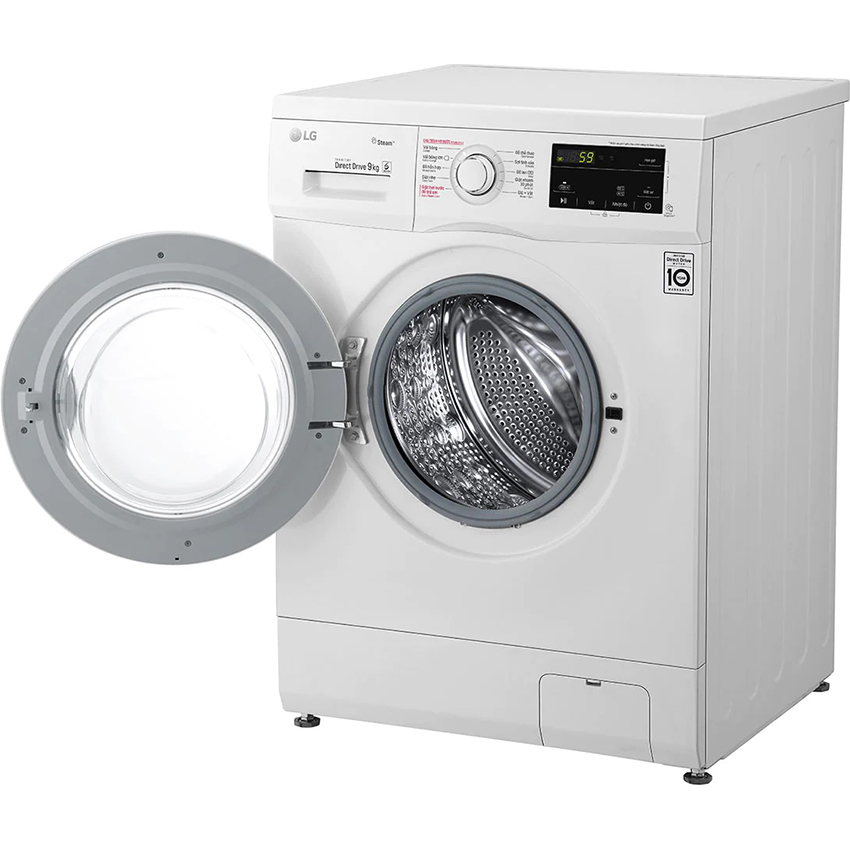 Máy giặt LG Inverter 9 kg FB1209S6W1 - Hàng Chính Hãng