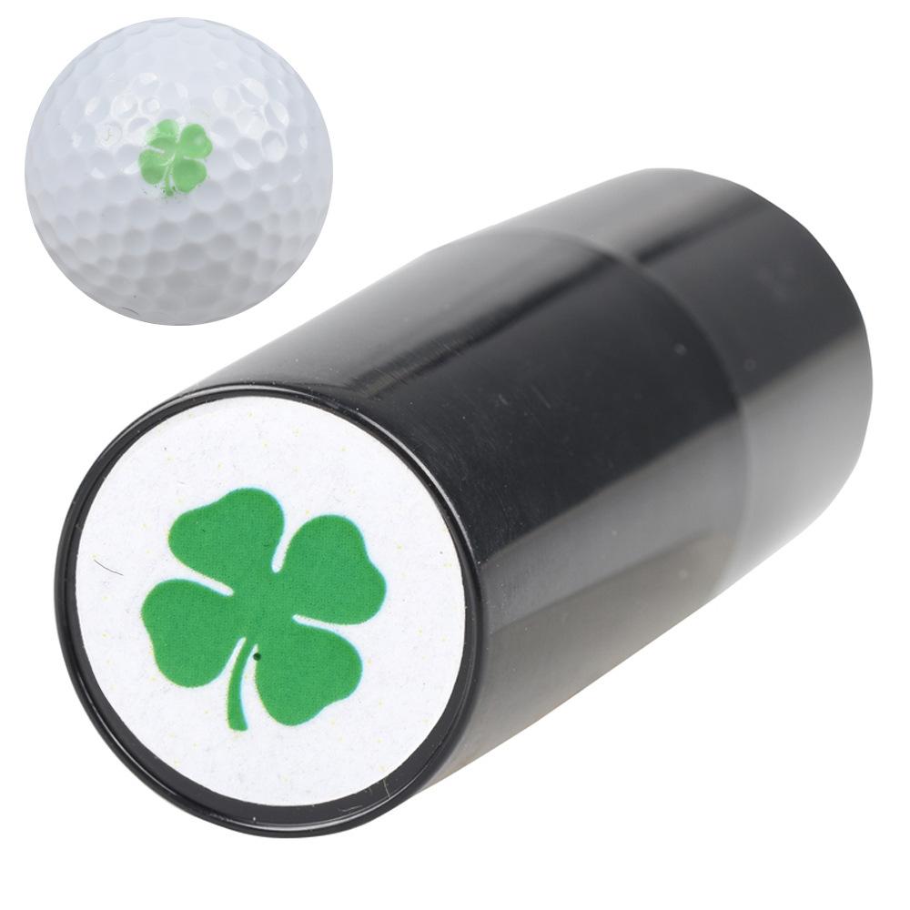 Golf Ball Silicone Seal Stamper Golf Ball Mark nhanh khô cho nam giới trẻ em trẻ em tặng nhiều loại mẫu màu đỏ màu xanh lá cây mới Color: 8