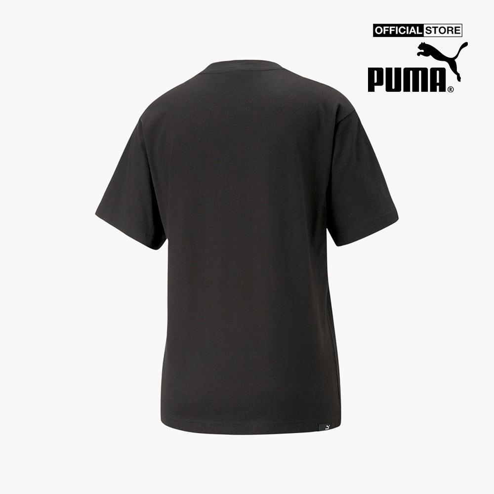 PUMA - Áo thun nữ cổ tròn tay ngắn Classics Gen538192